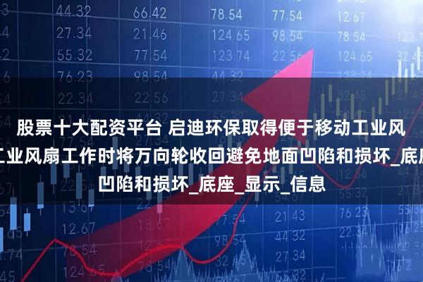 股票十大配资平台 启迪环保取得便于移动工业风扇专利，在工业风扇工作时将万向轮收回避免地面凹陷和损坏_底座_显示_信息