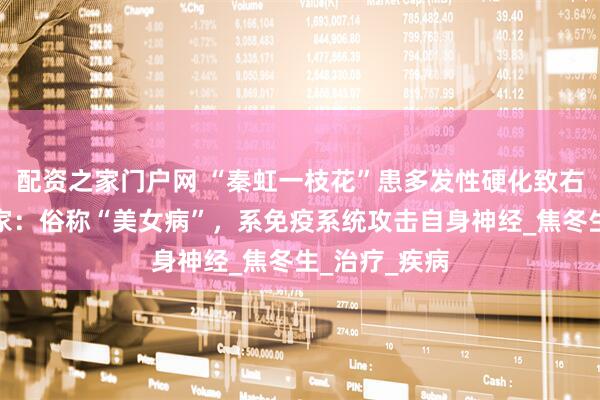 配资之家门户网 “秦虹一枝花”患多发性硬化致右眼失明，专家：俗称“美女病”，系免疫系统攻击自身神经_焦冬生_治疗_疾病